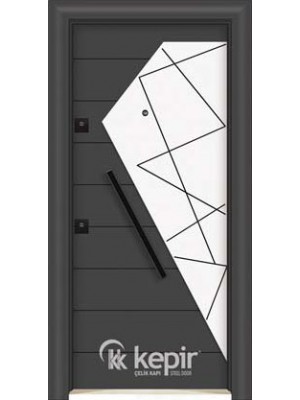 KEPİR 2457 ANTRASİT / BEYAZ